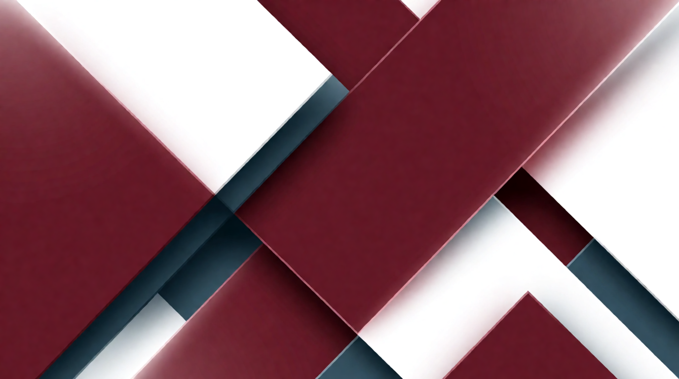 Academic Maroon - Geometric