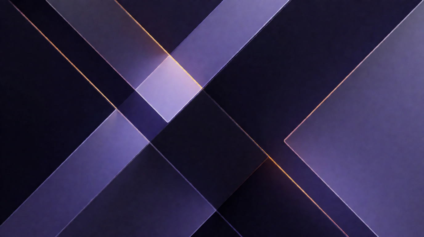 Midnight Violet - Geometric