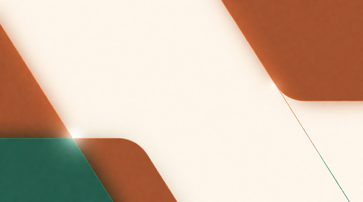 Warm Editorial - Geometric